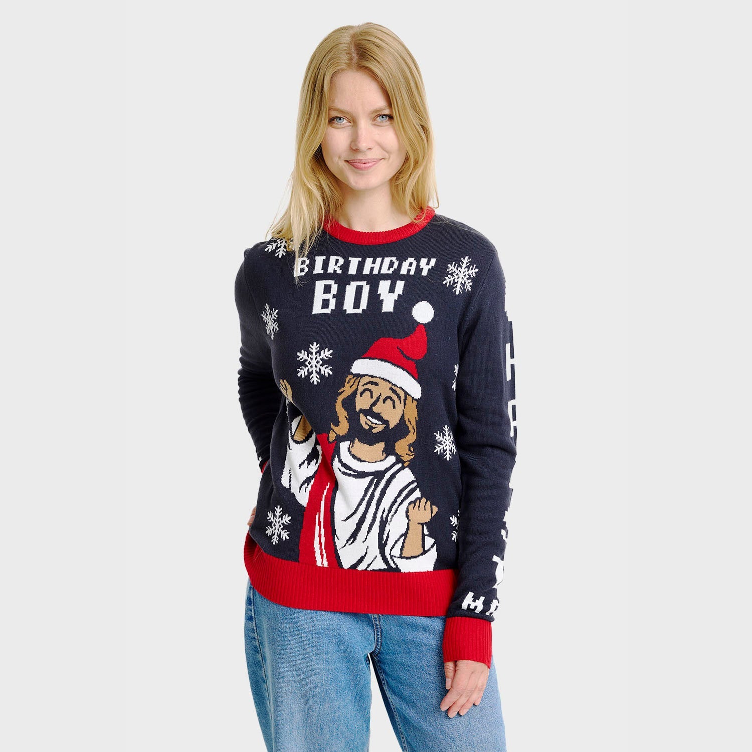 The Birthday Boy Christmas Sweater β Women